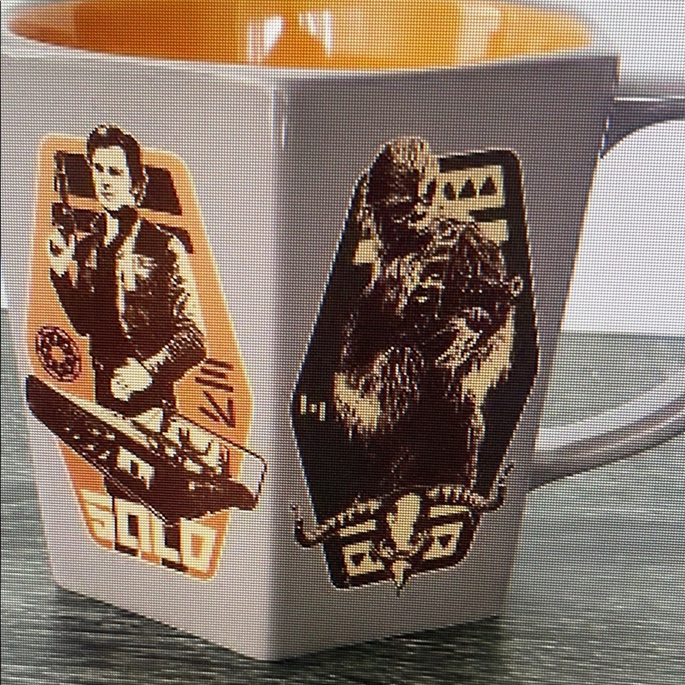 Star Wars Character Mug - Orange and Black